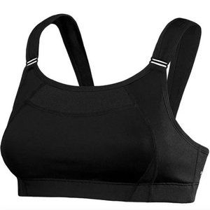 New Balance Women's Shockingly Unshocking Bra 36D (black)